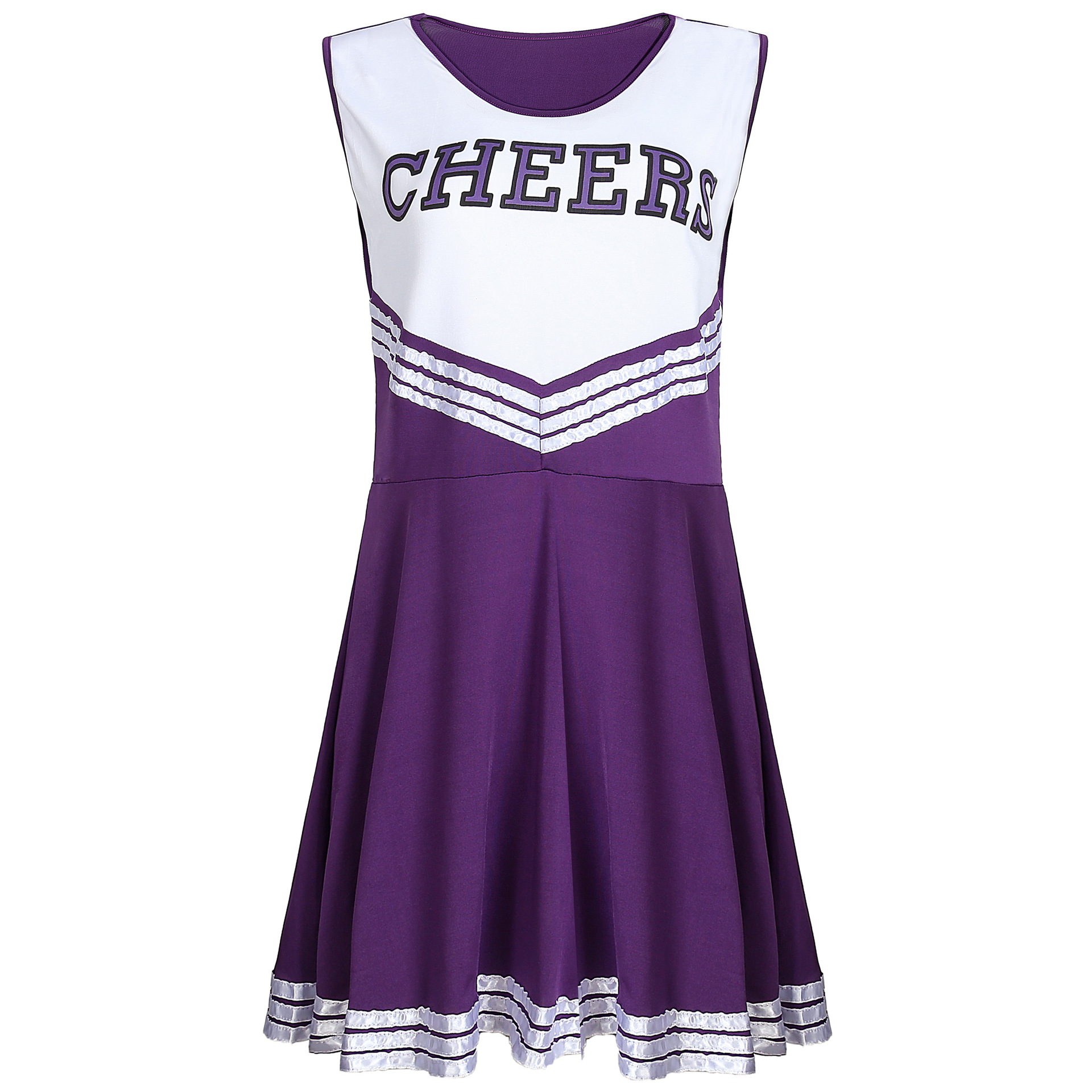 Plus size women's cheerleading costumes cheerleading uniforms stage performance clothes (6)